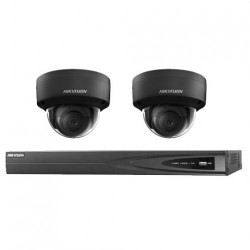 Hikvision IP camerabewaking set 2 dome camera's 4 MP BL