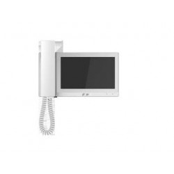 Dahua DHI-VTH5221EW-H monitor, netwerk bekabeld, met handset of handsfree, witte, sip protocol