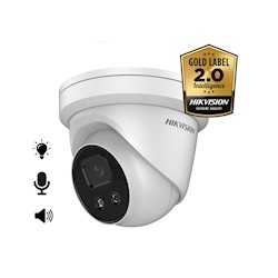 Hikvision DS-2CD2346G2-ISU/SL AcuSense 4MP Ultra low light IP67,stroboscoop en audio-alarm