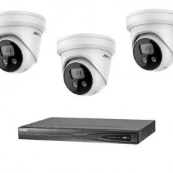 Hikvision IP camerabewaking set 3 EXIR camera's 4 MP