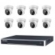 Hikvision IP camerabewaking set 8 EXIR camera's 4 MP