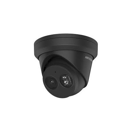 Hikvision DS-2CD2343G2-IU 4MP Acusense WDR Turret Netwerk Camera, IR led, IP67, 2,8 mm, ingebouwde microfoon, zwart