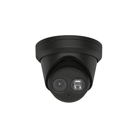 Hikvision DS-2CD2383G2-IU 8MP Acusense WDR Turret Netwerk Camera, IR led, IP67, 2,8 mm, ingebouwde microfoon, zwart