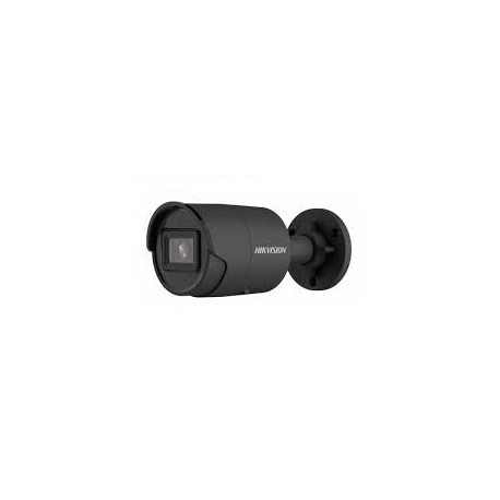 Hikvision DS-2CD2046G2-IUAcuSense 4MP WDR Bullet netwerk camera, IR led , 2.8mm, , IP67, met ingebouwde microfoon, zwart