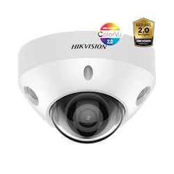 Hikvision DS-2CD2527G2-LS(2.8MM)(C), ColorVu 2.0 2MP IP Mini Dome, 2.8mm, audio