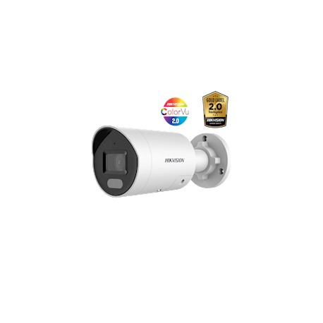 Hikvision DS-2CD2047G2-LU/SL(2.8MM)(C), ColorVu 2.0 4MP IP Mini Bullet, 2.8mm, audio