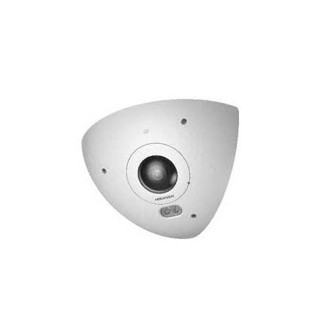 Hikvision DS-2CD6W45G0-IVS 4MP Fisheye voor hoekmontage, micro ingebouwd, IR 10m, IK10+, Nema 4X, IP67