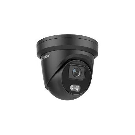 Hikvision DS-2CD2347G2-LSU/SL(2.8mm)(C)(B) 4MP ColorVu WDR Turret Netwerk Camera met vaste lens, wit licht , IP67