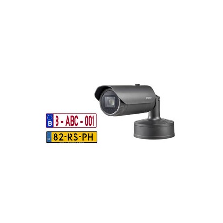 Hanwha XNO-6120R/FNP bullet camera met ingebouwd nummerplaatherkenning (FF Group),