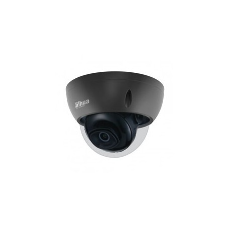 Dahua IPC-HDBW2431EP-S-0280B-S2 Lite Full HD WDR Vandaal IR-Mini Dome Starlight camera 2.8mm lens,IP67 en IK10 zwart