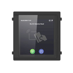 Hikvision DS-KD-TDM, Module Intercom, Touch Display met MiFare Kaartlezer