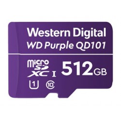 Western Digital 512 GB Purple microSDXC-kaart (WDD512G1P0C)
