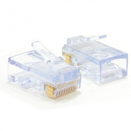 CAT5e RJ45 connectors, 100-pak