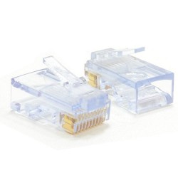 Cat6 RJ45 Connector, 10-pak