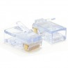 Cat6 RJ45 Connector, 100-pak
