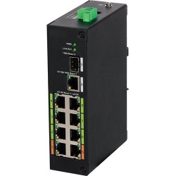 Dahua LR2110-8ET-120 8-Port 2-Layer ePoE Switch, 8 x 10-100 Base-T, 60W