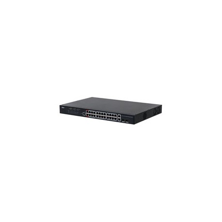 Dahua DH-PFS4226-24GT-370 26 Poort 100 Mps + 2port Gigabit Managed POE Switch