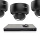 Hikvision IP camerabewaking set 3 dome camera's 4 MP