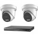 Hikvision IP camerabewaking set 2 dome camera's 8 MP