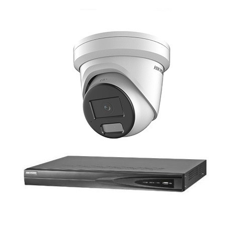 Hikvision IP camerabewaking set 1 EXIR camera 8 MP