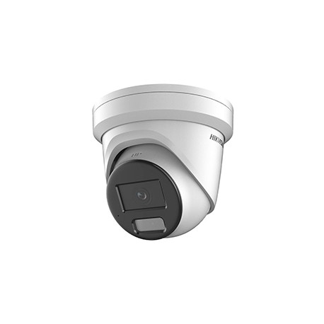 Hikvision DS-2CD2386G2-IU(C)(2.8mm) AcuSense 8MP Ultra low light WDR Turret dome, IR led ,IP67, ingebouwde microfoon zwart