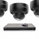 Hikvision IP camerabewaking set 3 dome camera's 8 MP