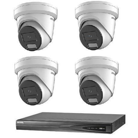 Hikvision IP camerabewaking set 3 Exir camera's 8 MP
