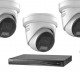 Hikvision 3 ColorVu camera 8 MP IP camerabewaking set
