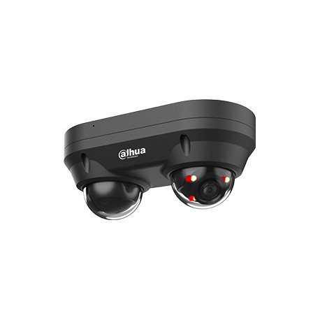 Dahua IPC-HDBW2449FP-AS-E2-IL-28-BL WizSense netwerk camera , 2 x 4MP Vandaal bestendige Hybrid