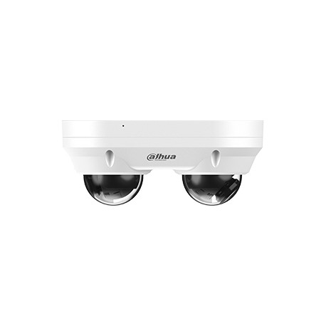 Dahua IPC-HDBW2449FP-AS-E2-IL-0280B WizSense netwerk camera , 2 x 4MP Vandaal bestendige Hybrid