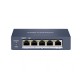 Hikvision DS-3E0505HP-E 3 poorten LAN POE en 1 poort LAN Hi-POE Gigabit unmanaged