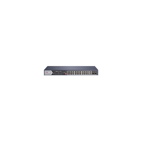 Hikvision DS-3E0528HP-E 24 poorten LAN POE Gigabit unmanaged