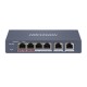 Hikvision DS-3E1106HP-EI 4 poorten LAN POE 100Mbps smart switch