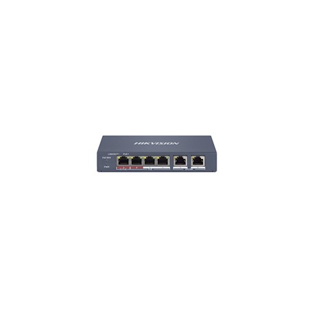 Hikvision DS-3E1106HP-EI 4 poorten LAN POE 100Mbps smart switch
