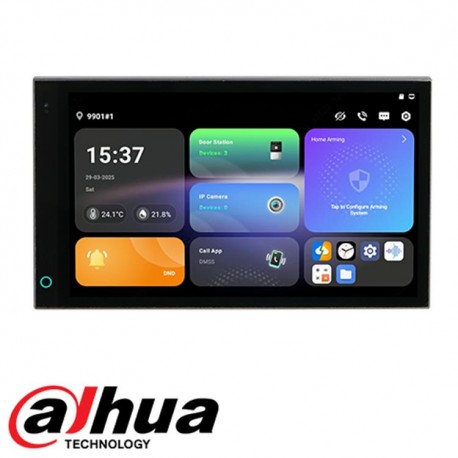 Dahua SCP3022A-B-S Opbouw Android binnenpost 7" IPS-touchscreen