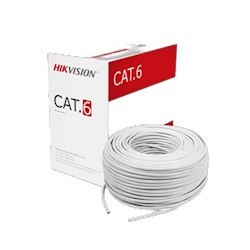 Hikvision DS-1LN6UEL5/WHITE-305M Cat6 UTP kabel 305m wit