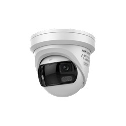 Hikvision DS-2CD23127G3P-LIS2UY/SL AcuSense 3.0 ColorVu 3.0 Panoramische turret 12MP, wit
