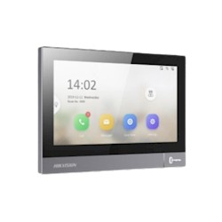Hikvision DS-KH8381-WTE1 8-Series binnenpost 7-inch touchscreen