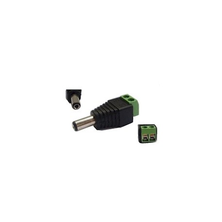 Female DC connector schroefconnecter, 5.5 x 2.1mm VP-PC003