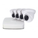 Camera set met 4x IP Camera