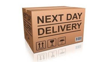 Next day delivery!
